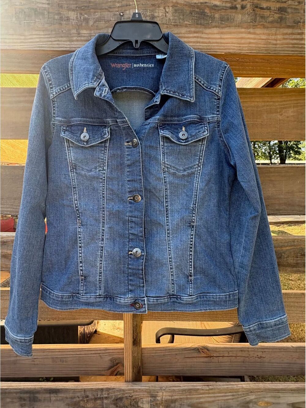 Wrangler authentics Denim Jacket with stretch Size M